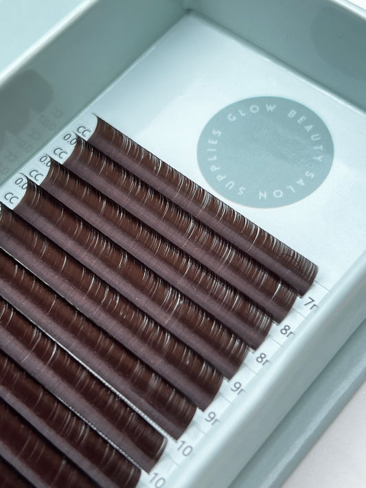 Dark Chocolate Brown - Individual Lash Extensions